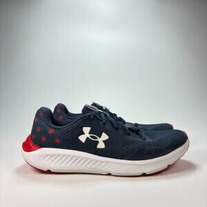 Under Armour Charged Pursuit 3 Blue Running Shoes Women's Size 11 Men's 9.5
